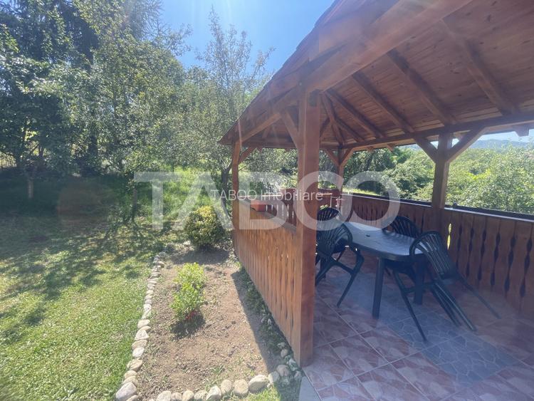 Casa individuala zona de munte cu 6 camere si teren 1030 mp Vale Sibiu - 19
