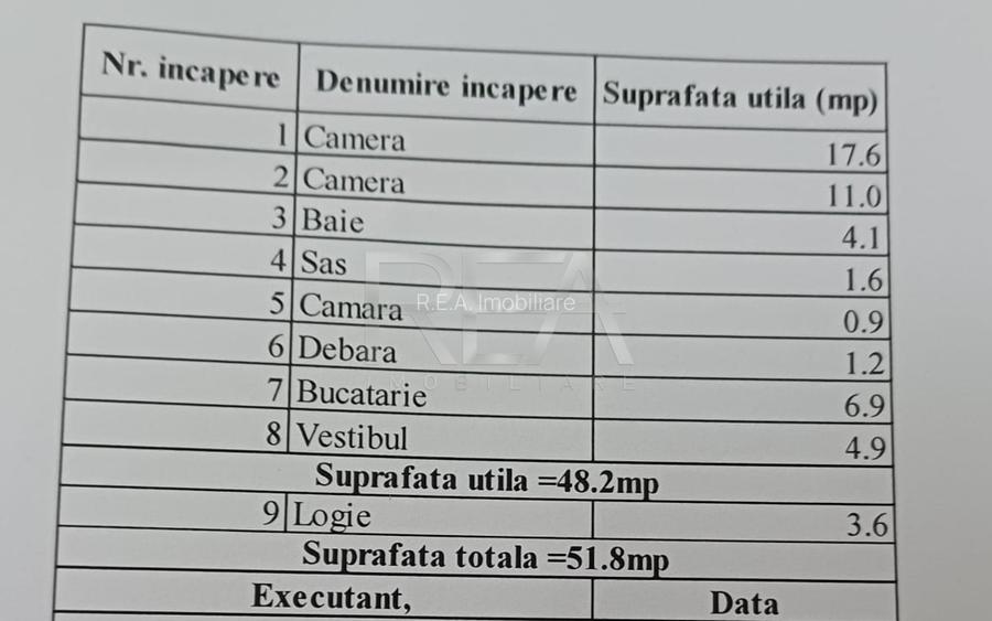 2 camere, 5/8, 52 mp, bloc 1985- Crangasi-Str. 9 Mai - 12