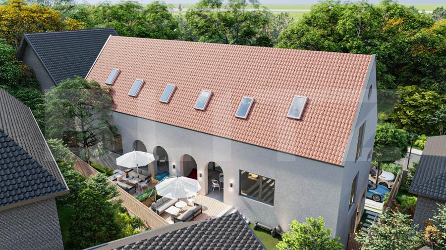 Casa tip duplex la 10min de centru! 3 nivele, teren 280mp