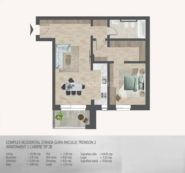 Apartament 2 Camere LUX Theodor Pallady De Vanzare Direct Dezvoltator