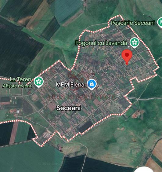 Teren intravilan 4.393 mp Seceani, lângă autostradă A1 – Ortisoara