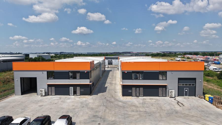 Chiajna(Str. Industriilor), hale de închiriat, 552 mp utili, birouri și depozit - 4