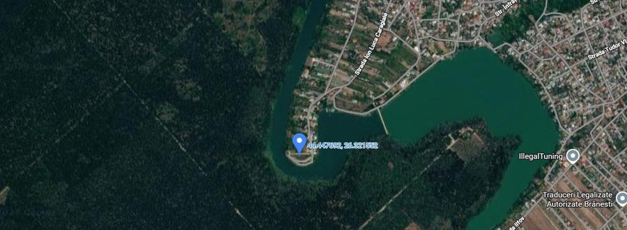 Teren 1.200 mp cu vedere la lac – Str. Oituz, Brănesti, Ilfov