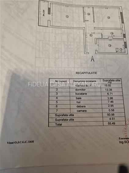 Apartament 2 camere de inchiriat, decomandat, etajul 1 - Gara - 19
