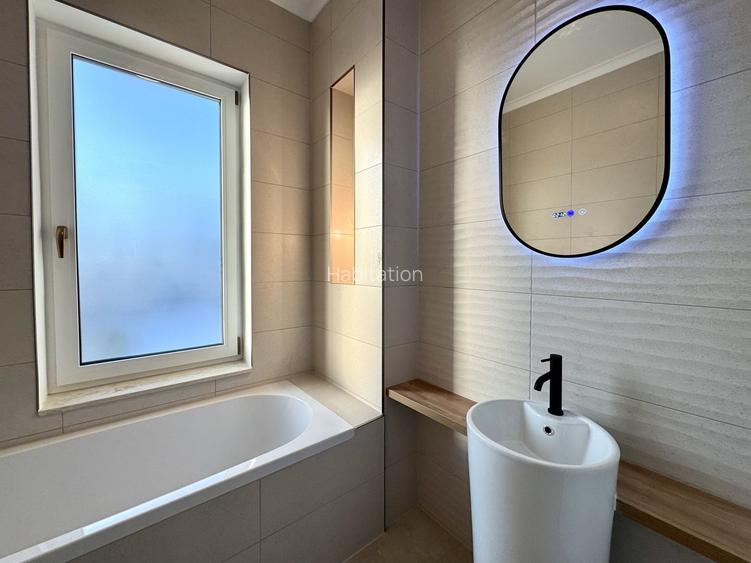 Duplex modern cu grădină, la intrare în Moșnița Nouă - 15
