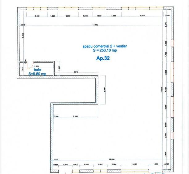 Spatiu comercial , 1250 euro/mp Cl. Surii Mici, COMISION 0%