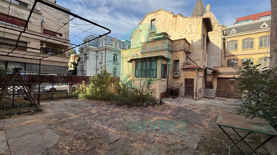 Vilă de epocă cu teren 311 mp | Calea Victoriei