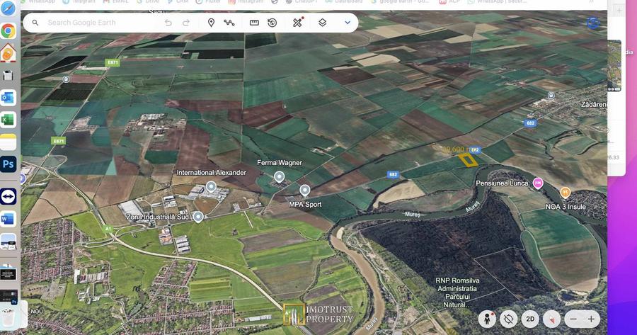 Teren industrial 29.600 mp – acces direct la Autostrada A1, Arad