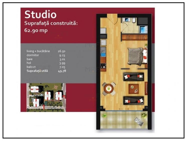 Studio || InCity Residence || Decebal || Unirii || Dristor || Metrou