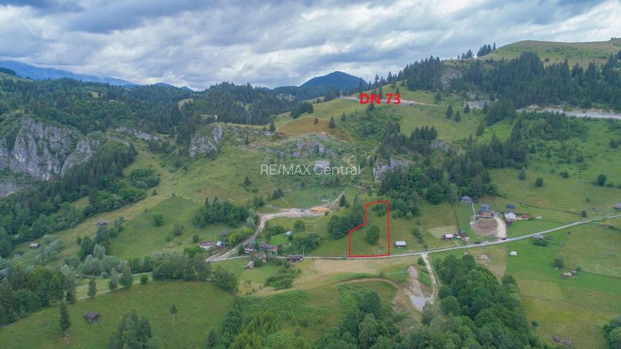Teren2058mp Dambovicioara la poalele parcului National Piatra Craiului - 2