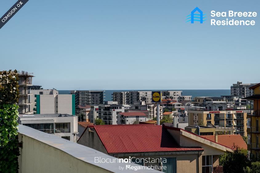 ✅Penthouse mobilat, terasă 72mp - Sea Breeze, Mamaia Nord