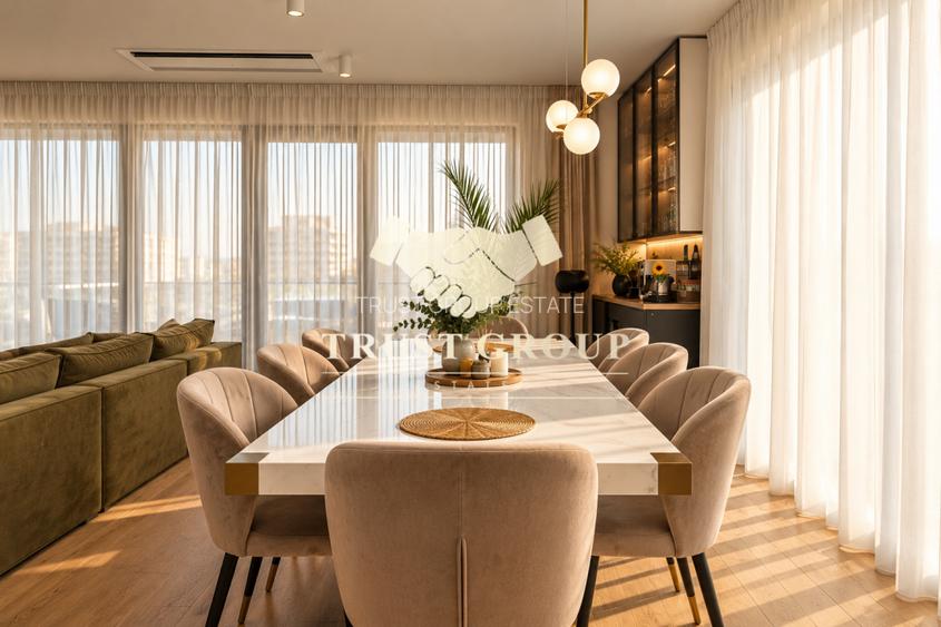 Apartament premium 5 camere 176 mp utili +terasa 46 mp + 2 locuri de parcare