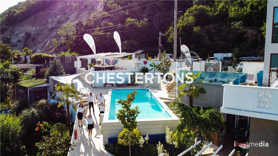 Resort de lux de vanzare la Cazanele Dunarii | Afacere la cheie pe malul Dunarii