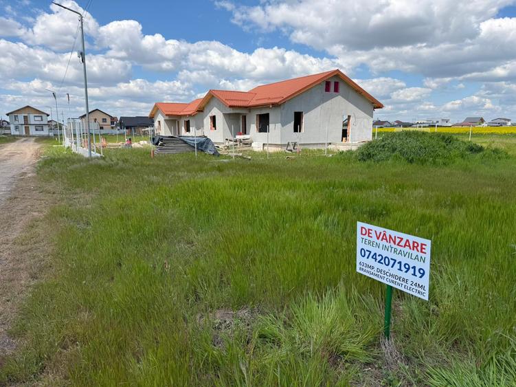 Intravilan 633mp | Deschidere 24ml | bransament curent | Str. Oituz