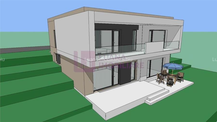 Casa individuala de vanzare | de lux | teren 490 mp | 200 mpu | garaj - 12