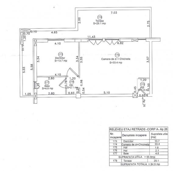 Apartament superb 2 camere Calea Aradului - Timișoara - Comision 0% - 4