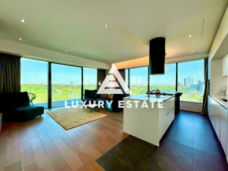 Inchiriere apartament de lux 4 camere vedere parc in One Mircea Eliade