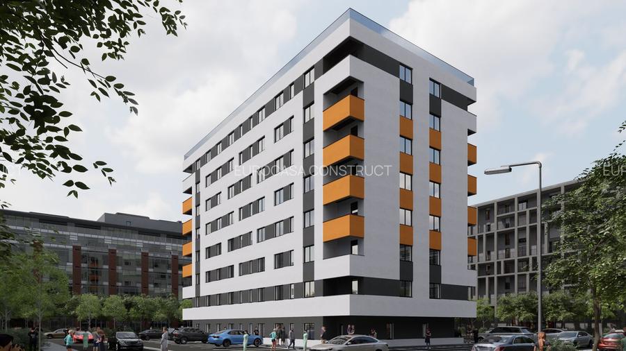 Garsoniera de 33 mp, Militari Residence,complex Eurocasa Residence, Comision 0% - 2