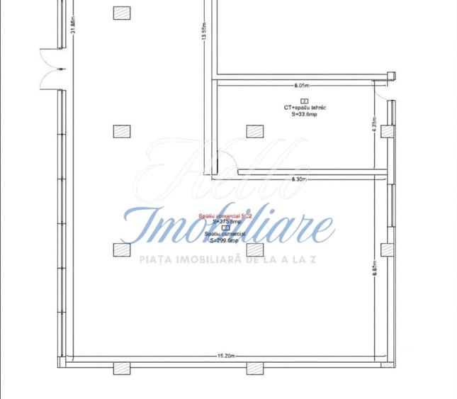 Spatiu comercial 190 mp, Zona Lombului Cluj Napoca