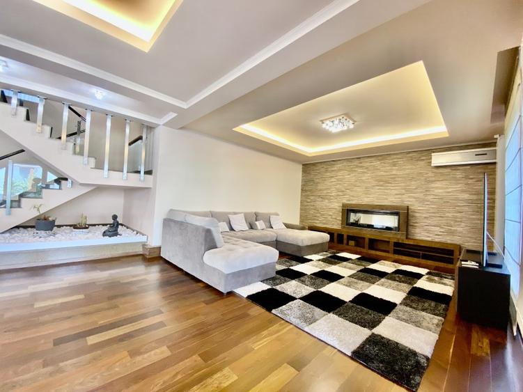 Ocazie!vila individuala in Baneasa Rezidence- Iancu Nicolae-1000mp teren-piscina