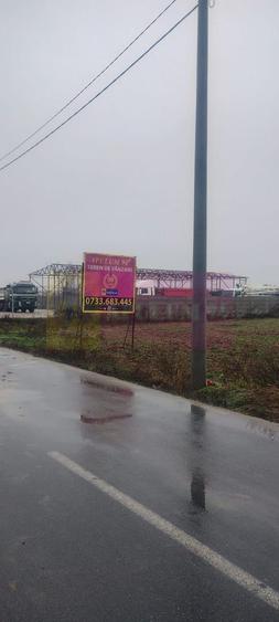 Dragomiresti-Vale, lângă Șoseaua de Centură, pretabil hale, productie