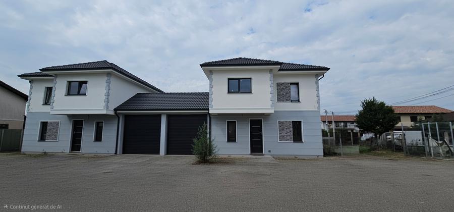 Duplex P+E in Mosnita despartit prin garaj