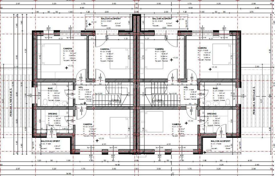 Duplex stil modern, 4 cam Selimbar- COMISION 0% - 7