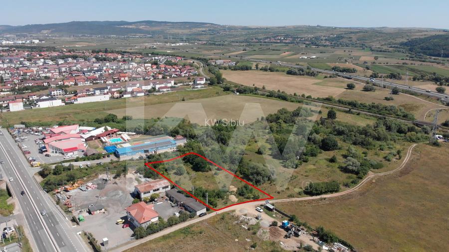 Teren cu PUD aprobat pentru hale industriale | 5.658 mp | Selimbar – Sibiu - 2