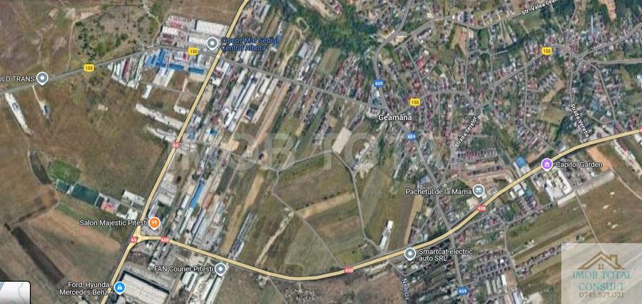 Teren 435 mp, zona Geamana (fostul sediu Fan courier)