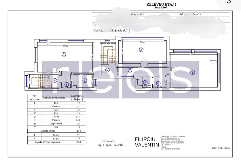 INCHIRERE VILA SPATIU COMERCIAL BIROU CLINICA TITULESCU BANU MANTA 600MP 8 CAMER - 7