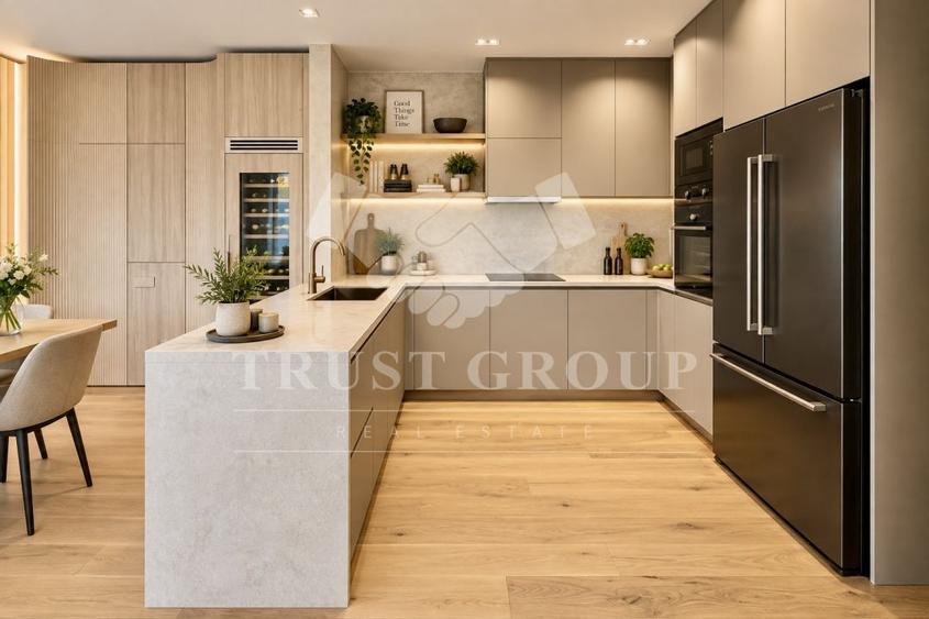 Apartament 4 camere Lux - Aviatorilor | Loc de parcare
