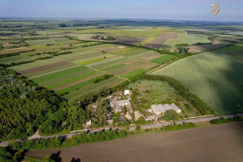 Cladire industriala de vanzare cu potential 3,5 ha in Batania