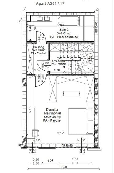 3 camere duplex lux Pipera | 140 m² | terasă mare | volum impresionant