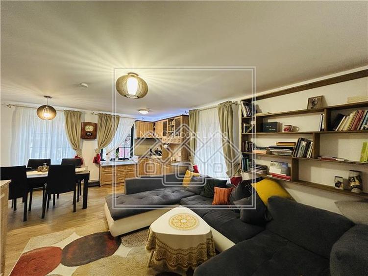 Casa moderna, mobilata si utilata, teren de 309 mp - Cisnadioara - 3