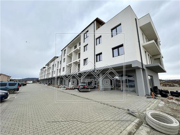 Apartament nou, 3 camere si balcon, 64 mp utili, Selimbar