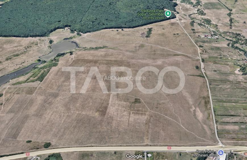 Teren arabil de vanzare   extravilan 5950mp zona Sopa  Selimbar - 2