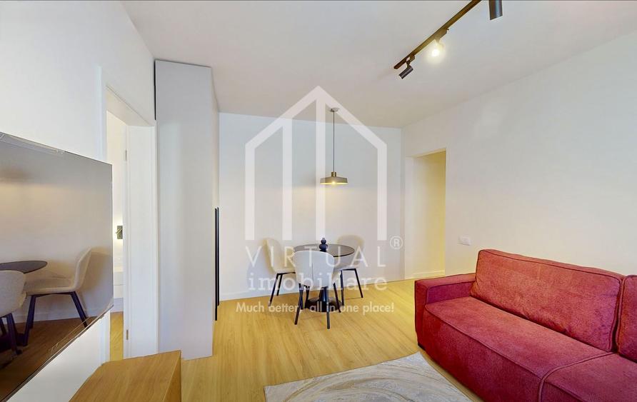 Apartament 2 camere, mobilat si utilat - 38 mp - Facultatea de Drept