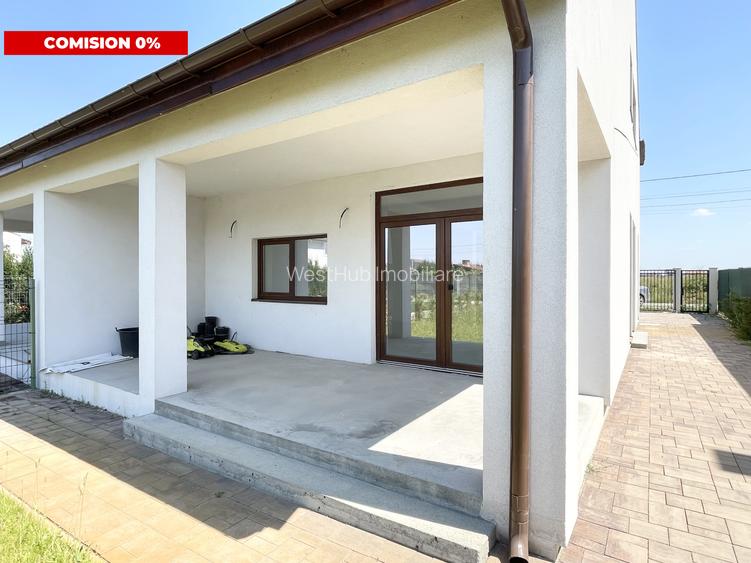 COMISON 0%-Duplex 5 camere, 122 mp utili, 390 mp teren-Mosnita Noua - 2