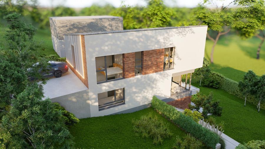 Casa individuală, 156mp utili, 600mp teren, Popești