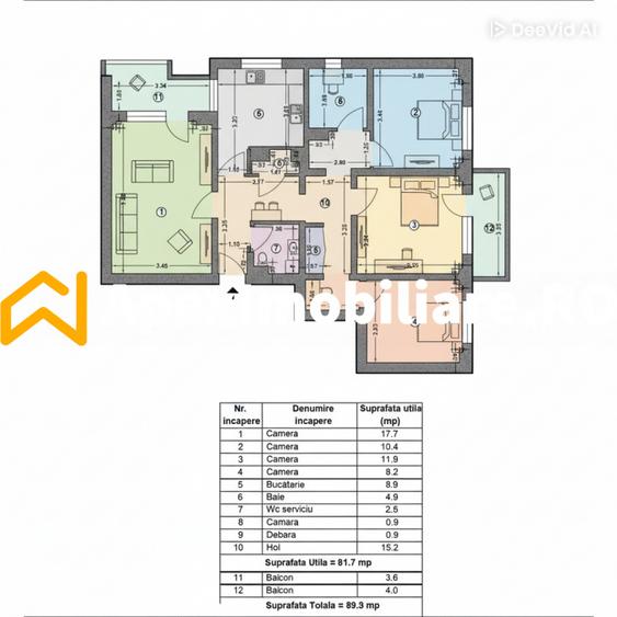 Apartament 4 camere de vanzare Tineretului București | ApexImobiliare.ro