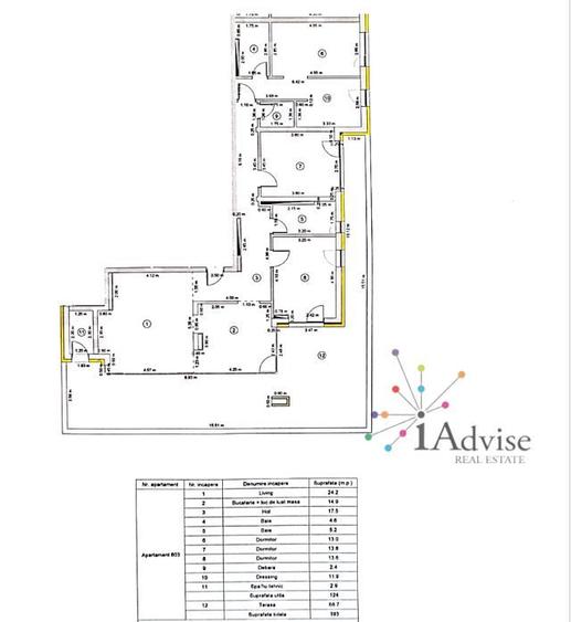 Penthouse exclusivist terasă 66 mp și jacuzzi – zona Coresi Kasper