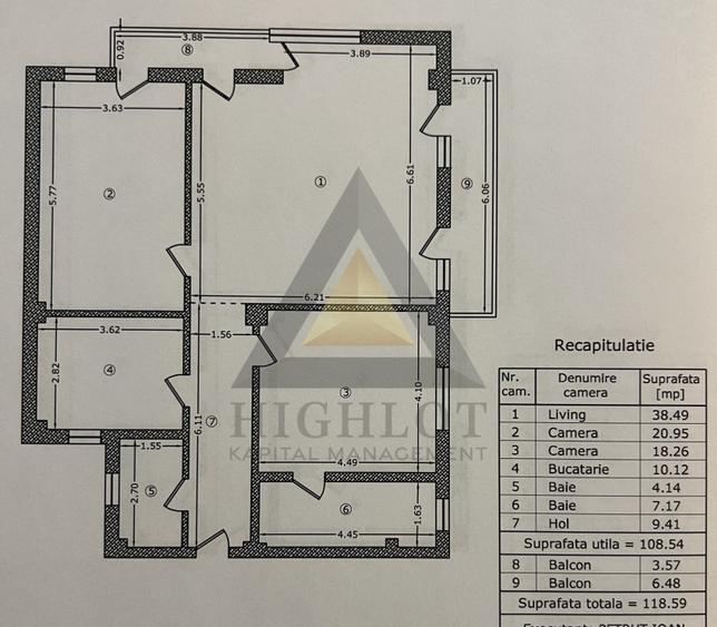 AVIATIEI | AEROGARII| APARTAMENT DE VANZARE | 3 CAMERE