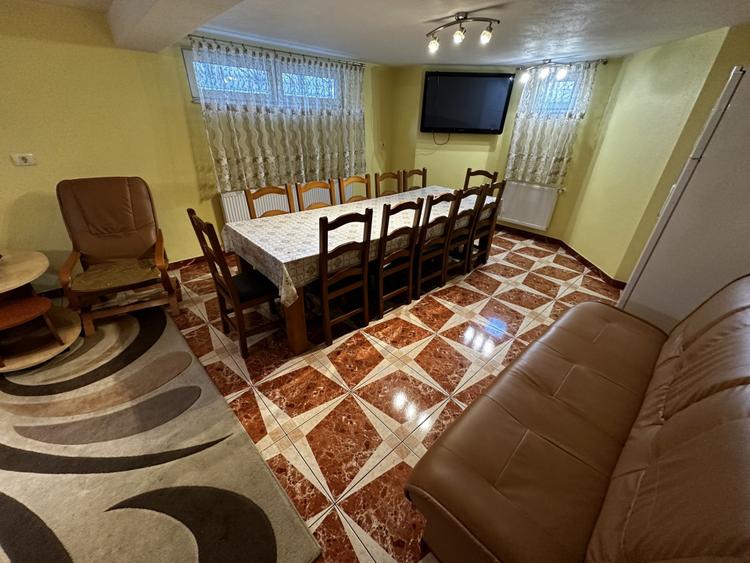 Casa D+P+M cu garaj teren 400 mp finisata utilata mobilata asfal CETATE Giro