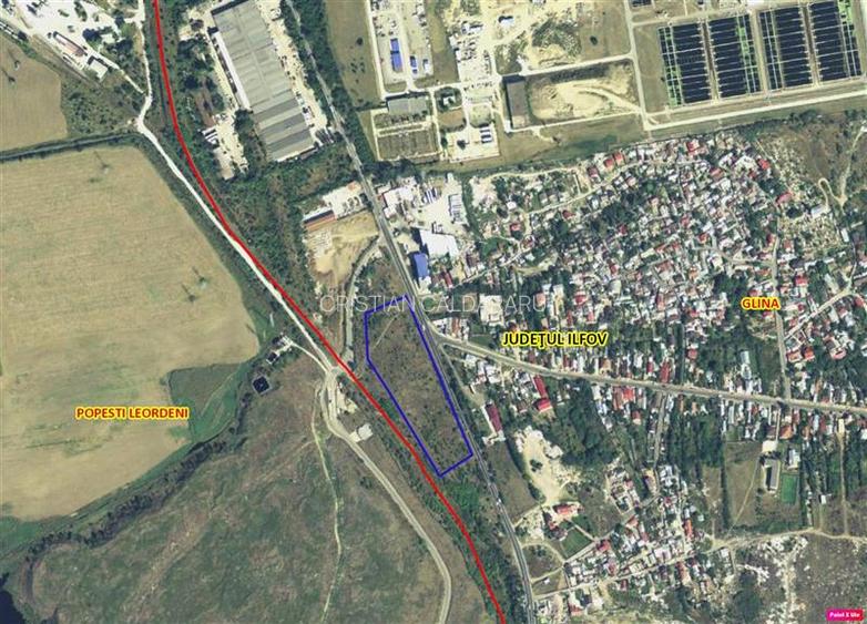 Vanzare teren industrial Glina - Centura, ILFOV - 3