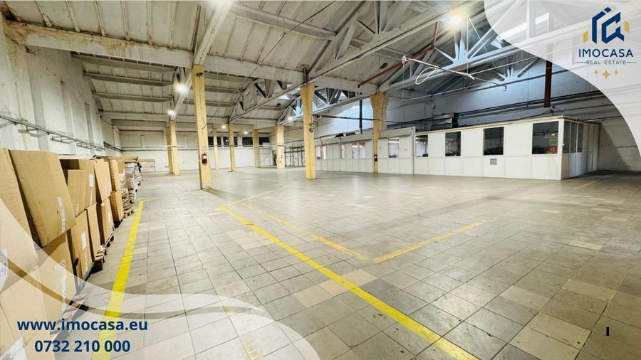 Hală de închiriat divizată, dotată Aradul nou 500-4000 mp