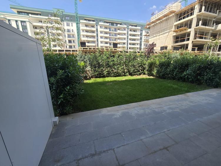 Apartament modern cu 2 camere, grădină proprie de 60 mp – First Estates Pipera