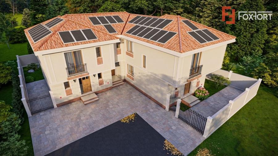 Proiect modern in stil mediteranean cu 4 camere - Giroc