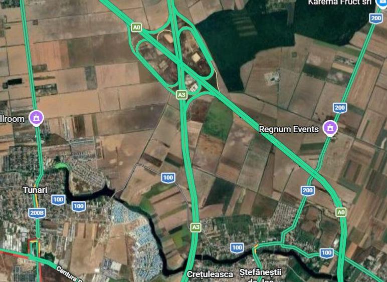 Teren dezvoltare logistica A3 Stefanestii de Jos IF
