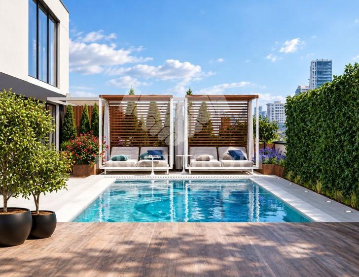 Duplex Aviatiei 790mp | Piscina pe terasa | 12 Parcari | Boxa 53mp | +Ap 2 cam