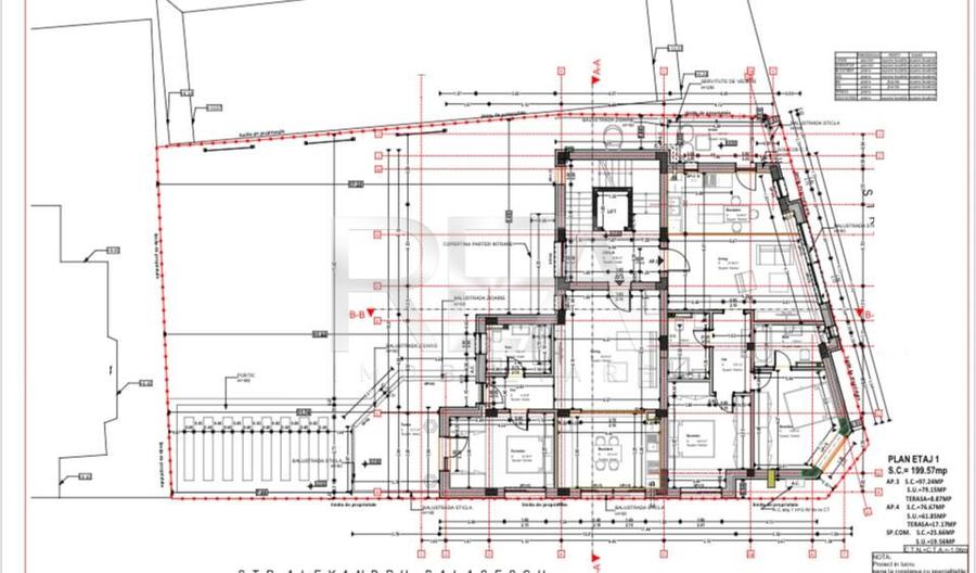 Apartament  3 camere bloc tip Boutique  Tineretului